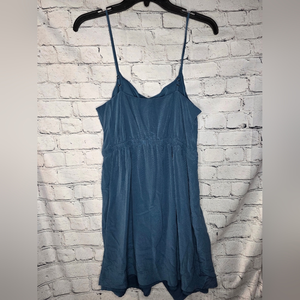 Madewell Sandstar‎ 100% Silk Mini Dress Size 4 - Picture 5 of 9